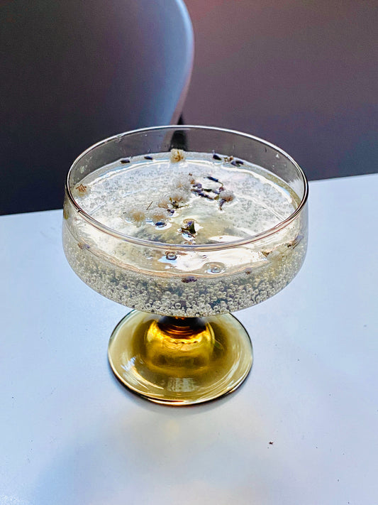 fuzzy bubbly kombucha-like drink - a quick and easy version of kombucha made from apple cider vinegar