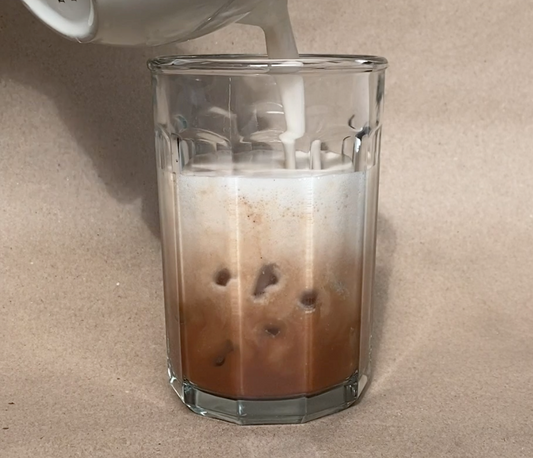 Chocolate Tahini Iced Chaga