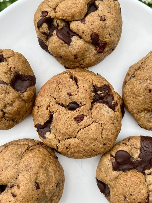 Sasha's Chaga Chocolate Chip Cookies