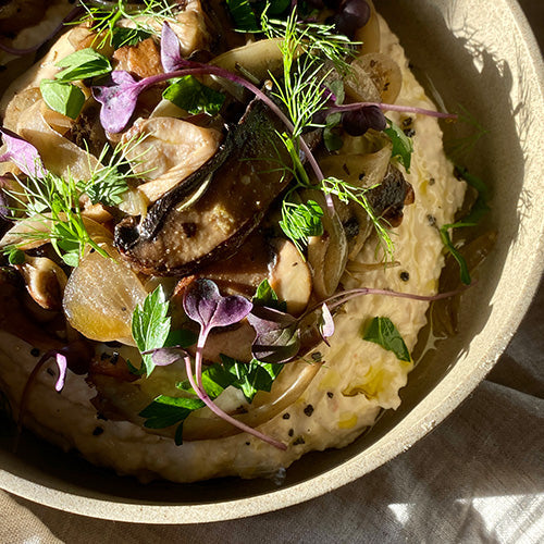 Caramelized Fennel and Onion Mushroom Dip