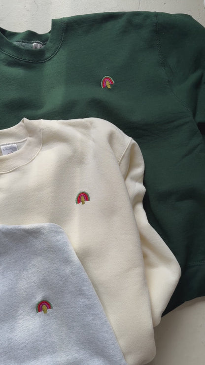Embroidered Vintage Crewneck